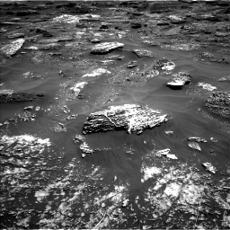 Nasa's Mars rover Curiosity acquired this image using its Left Navigation Camera on Sol 1799, at drive 2432, site number 65