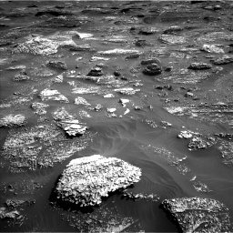 Nasa's Mars rover Curiosity acquired this image using its Left Navigation Camera on Sol 1800, at drive 2474, site number 65
