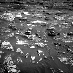 Nasa's Mars rover Curiosity acquired this image using its Left Navigation Camera on Sol 1800, at drive 2486, site number 65