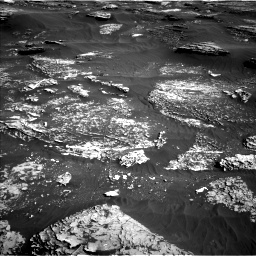 Nasa's Mars rover Curiosity acquired this image using its Left Navigation Camera on Sol 1800, at drive 2564, site number 65