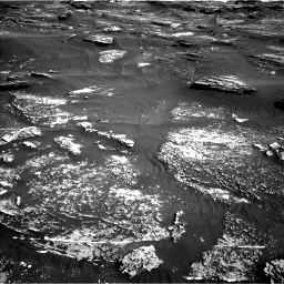Nasa's Mars rover Curiosity acquired this image using its Left Navigation Camera on Sol 1800, at drive 2570, site number 65