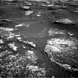 Nasa's Mars rover Curiosity acquired this image using its Left Navigation Camera on Sol 1800, at drive 2576, site number 65