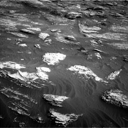 Nasa's Mars rover Curiosity acquired this image using its Left Navigation Camera on Sol 1800, at drive 2642, site number 65