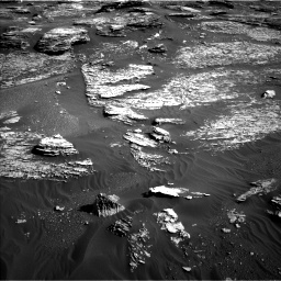 Nasa's Mars rover Curiosity acquired this image using its Left Navigation Camera on Sol 1800, at drive 2684, site number 65