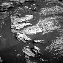 Nasa's Mars rover Curiosity acquired this image using its Left Navigation Camera on Sol 1800, at drive 2696, site number 65