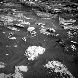 Nasa's Mars rover Curiosity acquired this image using its Right Navigation Camera on Sol 1800, at drive 2654, site number 65