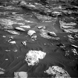 Nasa's Mars rover Curiosity acquired this image using its Right Navigation Camera on Sol 1800, at drive 2660, site number 65