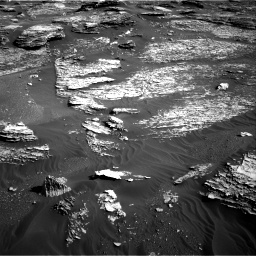 Nasa's Mars rover Curiosity acquired this image using its Right Navigation Camera on Sol 1800, at drive 2684, site number 65