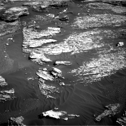 Nasa's Mars rover Curiosity acquired this image using its Right Navigation Camera on Sol 1800, at drive 2690, site number 65