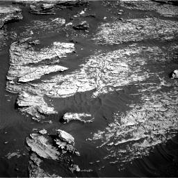 Nasa's Mars rover Curiosity acquired this image using its Right Navigation Camera on Sol 1800, at drive 2696, site number 65