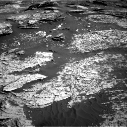 Nasa's Mars rover Curiosity acquired this image using its Right Navigation Camera on Sol 1800, at drive 2702, site number 65