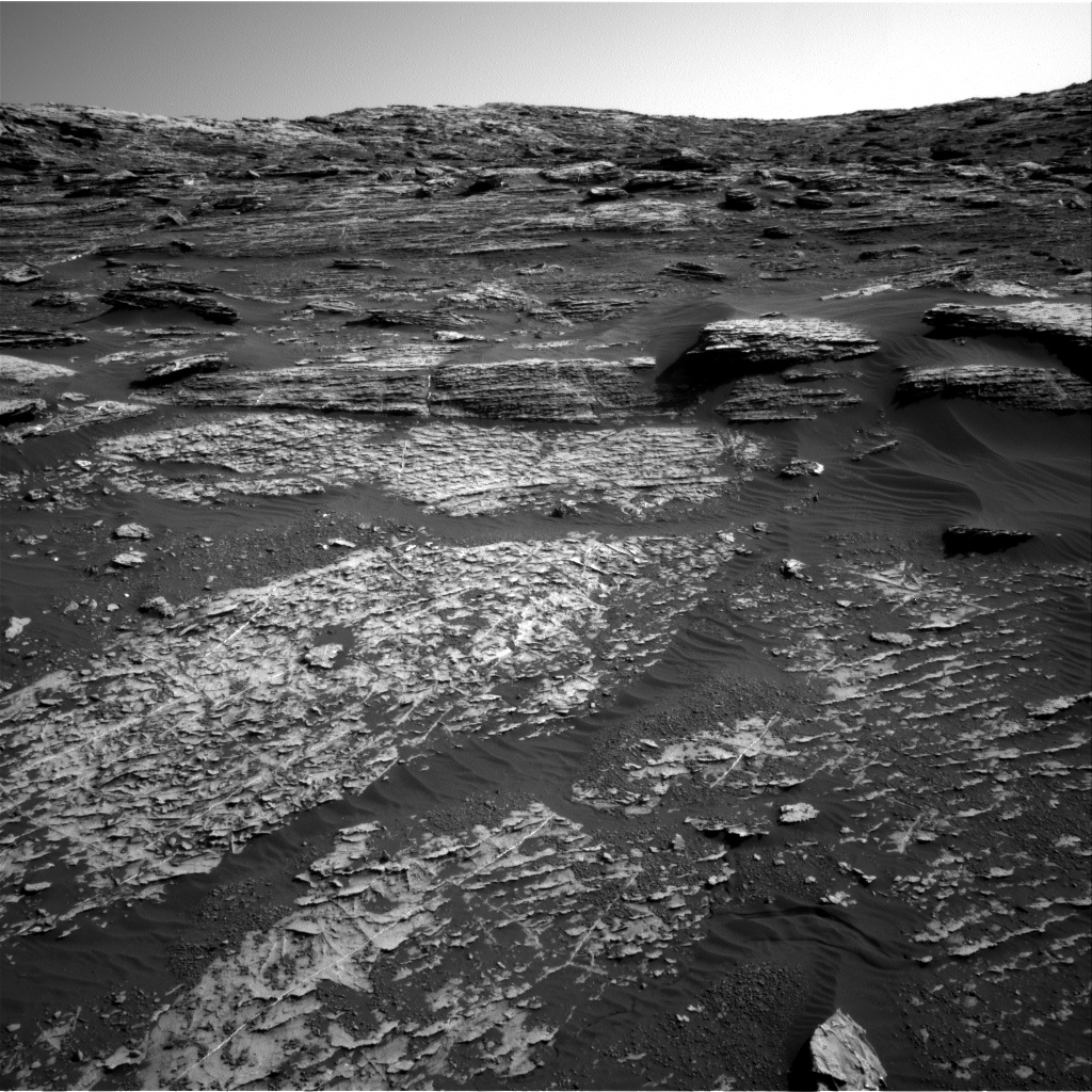 Nasa's Mars rover Curiosity acquired this image using its Right Navigation Camera on Sol 1800, at drive 2720, site number 65