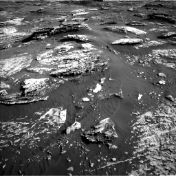 Nasa's Mars rover Curiosity acquired this image using its Left Navigation Camera on Sol 1802, at drive 2732, site number 65