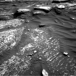 Nasa's Mars rover Curiosity acquired this image using its Left Navigation Camera on Sol 1802, at drive 2750, site number 65