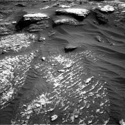 Nasa's Mars rover Curiosity acquired this image using its Left Navigation Camera on Sol 1802, at drive 2756, site number 65