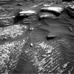 Nasa's Mars rover Curiosity acquired this image using its Left Navigation Camera on Sol 1802, at drive 2762, site number 65