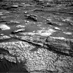 Nasa's Mars rover Curiosity acquired this image using its Left Navigation Camera on Sol 1802, at drive 2792, site number 65