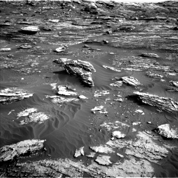 Nasa's Mars rover Curiosity acquired this image using its Left Navigation Camera on Sol 1802, at drive 2804, site number 65