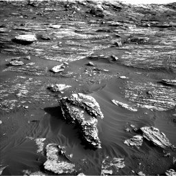Nasa's Mars rover Curiosity acquired this image using its Left Navigation Camera on Sol 1802, at drive 2822, site number 65
