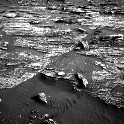 Nasa's Mars rover Curiosity acquired this image using its Left Navigation Camera on Sol 1802, at drive 2858, site number 65