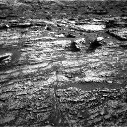 Nasa's Mars rover Curiosity acquired this image using its Left Navigation Camera on Sol 1802, at drive 2876, site number 65