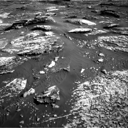 Nasa's Mars rover Curiosity acquired this image using its Right Navigation Camera on Sol 1802, at drive 2732, site number 65