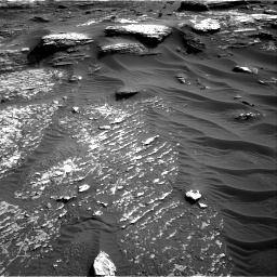 Nasa's Mars rover Curiosity acquired this image using its Right Navigation Camera on Sol 1802, at drive 2750, site number 65