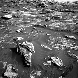 Nasa's Mars rover Curiosity acquired this image using its Right Navigation Camera on Sol 1802, at drive 2828, site number 65