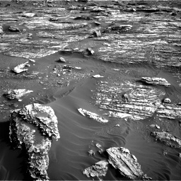 Nasa's Mars rover Curiosity acquired this image using its Right Navigation Camera on Sol 1802, at drive 2834, site number 65