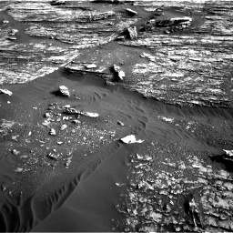 Nasa's Mars rover Curiosity acquired this image using its Right Navigation Camera on Sol 1802, at drive 2846, site number 65