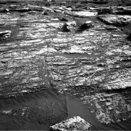 Nasa's Mars rover Curiosity acquired this image using its Right Navigation Camera on Sol 1802, at drive 2870, site number 65