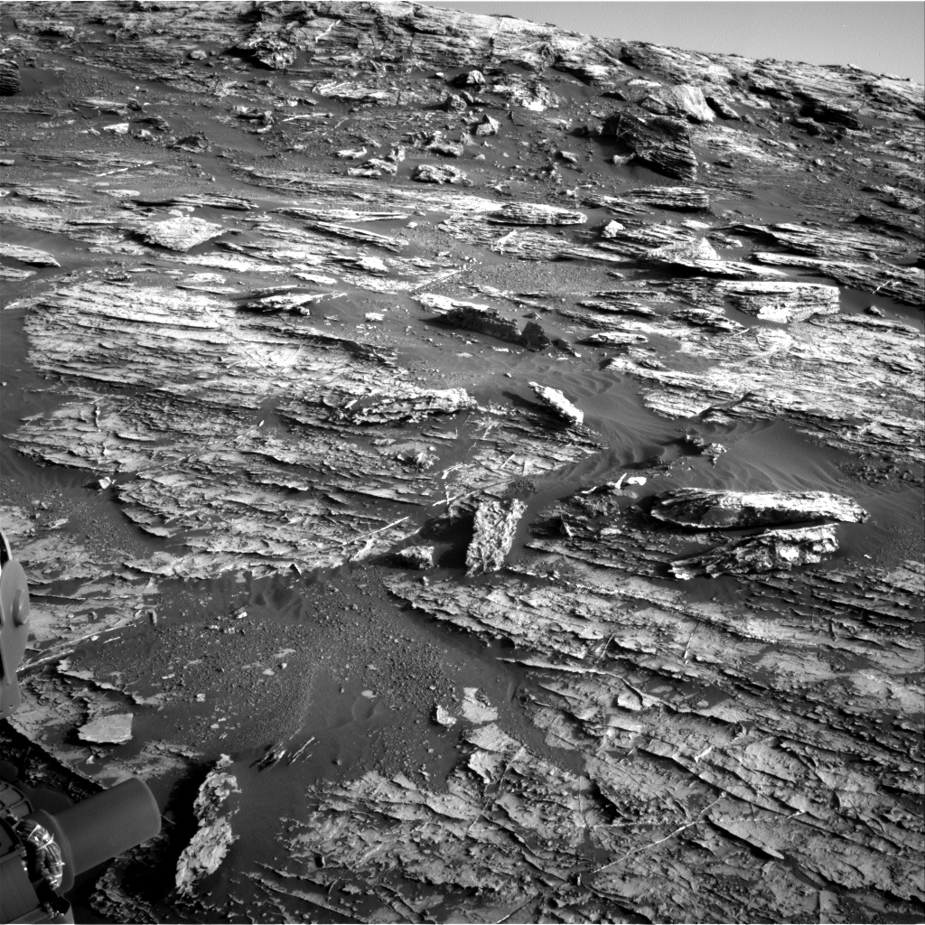 Nasa's Mars rover Curiosity acquired this image using its Right Navigation Camera on Sol 1802, at drive 2882, site number 65