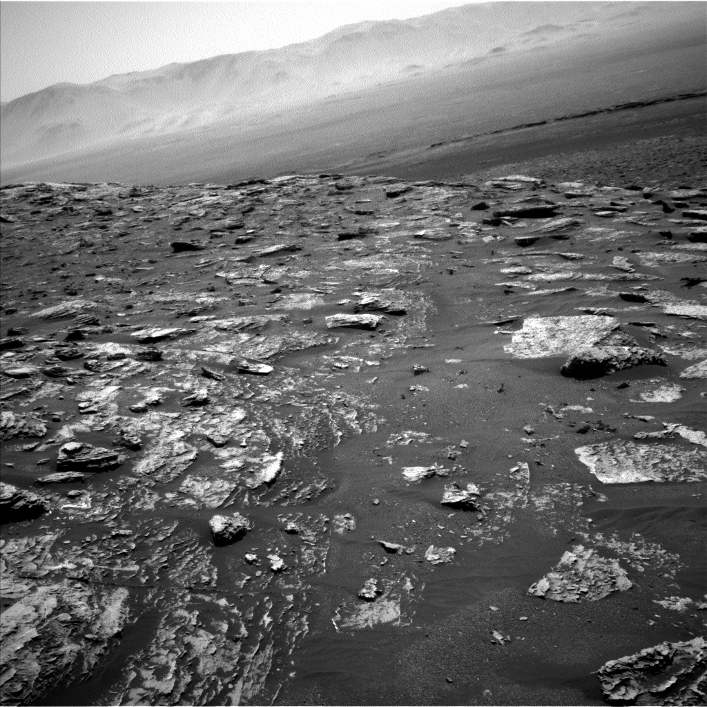 Nasa's Mars rover Curiosity acquired this image using its Left Navigation Camera on Sol 1803, at drive 2882, site number 65