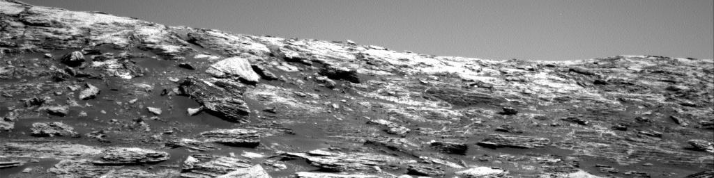 Nasa's Mars rover Curiosity acquired this image using its Right Navigation Camera on Sol 1805, at drive 2882, site number 65