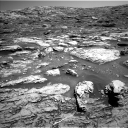 Nasa's Mars rover Curiosity acquired this image using its Left Navigation Camera on Sol 1807, at drive 2894, site number 65