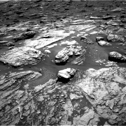 Nasa's Mars rover Curiosity acquired this image using its Left Navigation Camera on Sol 1807, at drive 2912, site number 65