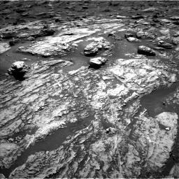 Nasa's Mars rover Curiosity acquired this image using its Left Navigation Camera on Sol 1807, at drive 2942, site number 65