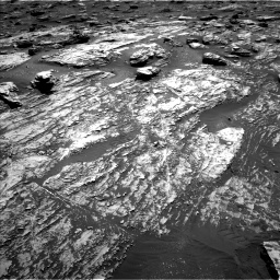 Nasa's Mars rover Curiosity acquired this image using its Left Navigation Camera on Sol 1807, at drive 2948, site number 65