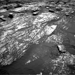 Nasa's Mars rover Curiosity acquired this image using its Left Navigation Camera on Sol 1807, at drive 2954, site number 65