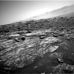 Nasa's Mars rover Curiosity acquired this image using its Left Navigation Camera on Sol 1807, at drive 2966, site number 65