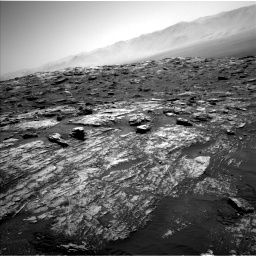 Nasa's Mars rover Curiosity acquired this image using its Left Navigation Camera on Sol 1807, at drive 2972, site number 65
