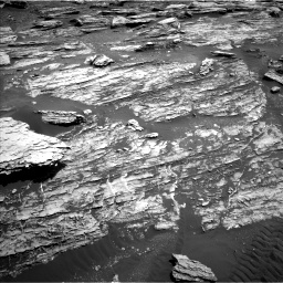 Nasa's Mars rover Curiosity acquired this image using its Left Navigation Camera on Sol 1807, at drive 2978, site number 65