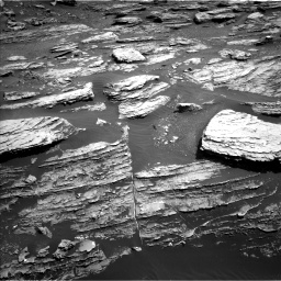 Nasa's Mars rover Curiosity acquired this image using its Left Navigation Camera on Sol 1807, at drive 2996, site number 65