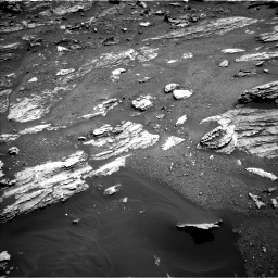 Nasa's Mars rover Curiosity acquired this image using its Left Navigation Camera on Sol 1807, at drive 3020, site number 65