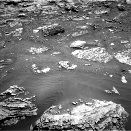 Nasa's Mars rover Curiosity acquired this image using its Left Navigation Camera on Sol 1807, at drive 3062, site number 65