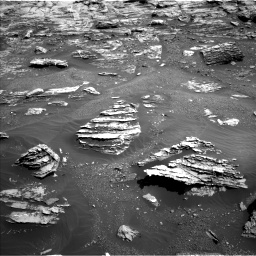 Nasa's Mars rover Curiosity acquired this image using its Left Navigation Camera on Sol 1807, at drive 3074, site number 65
