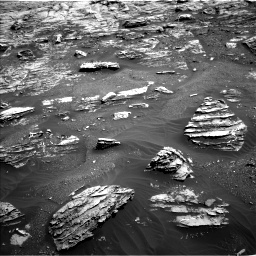 Nasa's Mars rover Curiosity acquired this image using its Left Navigation Camera on Sol 1807, at drive 3086, site number 65
