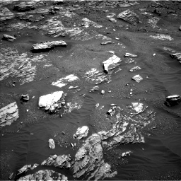 Nasa's Mars rover Curiosity acquired this image using its Left Navigation Camera on Sol 1807, at drive 3140, site number 65