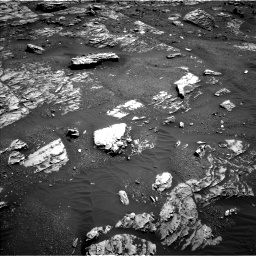 Nasa's Mars rover Curiosity acquired this image using its Left Navigation Camera on Sol 1807, at drive 3146, site number 65