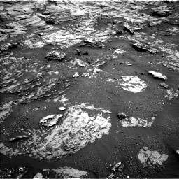 Nasa's Mars rover Curiosity acquired this image using its Left Navigation Camera on Sol 1807, at drive 3182, site number 65